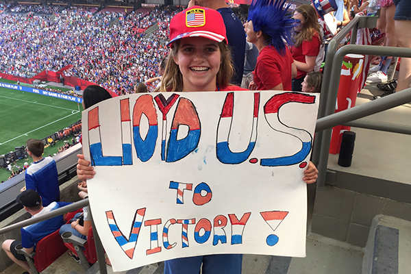 women's world cup kid reporter